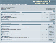 Tablet Screenshot of network-and-security.de